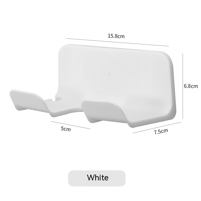 Punch-Free Toilet Electric Hair Dryer Storage Rack