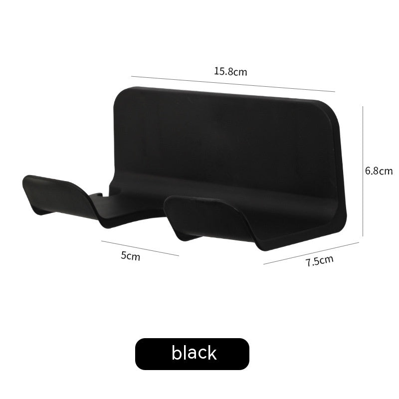 Punch-Free Toilet Electric Hair Dryer Storage Rack