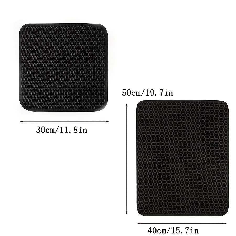 Anti Splash EVA Double-Layer Cat Litter Mat