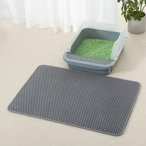 Anti Splash EVA Double-Layer Cat Litter Mat