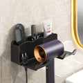 Punch-Free Toilet Electric Hair Dryer Storage Rack