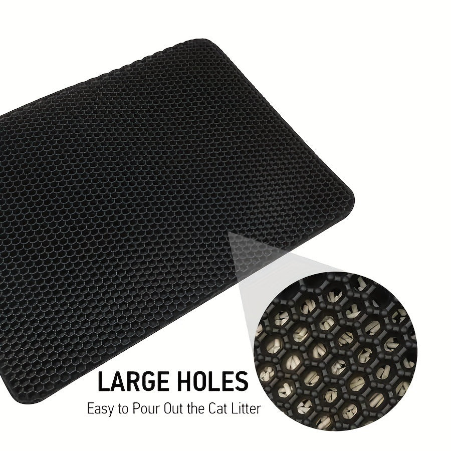 Anti Splash EVA Double-Layer Cat Litter Mat
